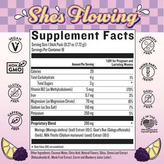She's Flowing Lactation Drink Mix