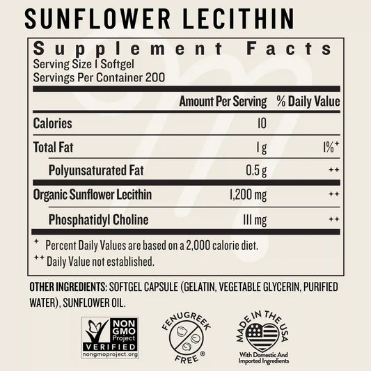 Sunflower Lecithin